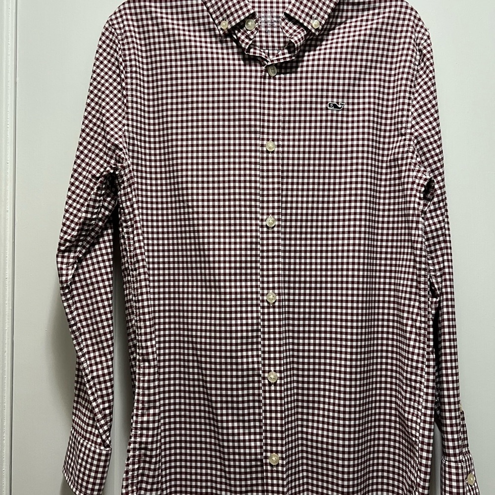 Set of 3 Boy’s Vineyard Vines Button Down Dress Shirts Size Medium 12-14 - Picture 9 of 12